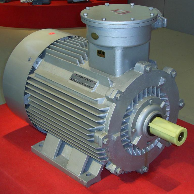 YE3-200L2-2防爆电机45°角实拍